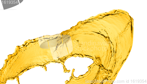 Image of orange splash