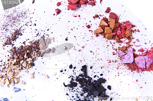 Image of crushed eyeshadow