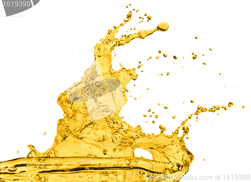 Image of orange splash