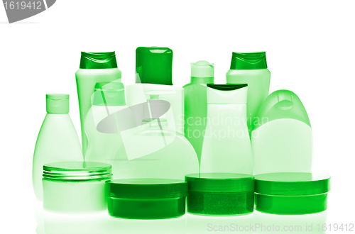 Image of cosmetic bottles