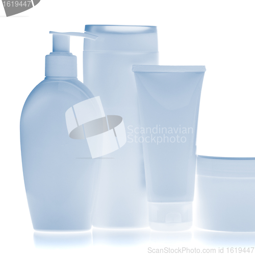 Image of cosmetic bottles