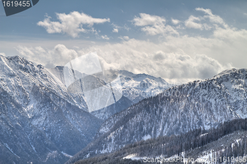 Image of winter alpine landscape