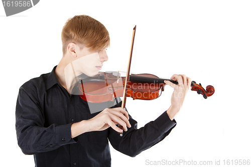 Image of Image boy playing the violin