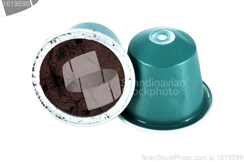 Image of coffee capsules