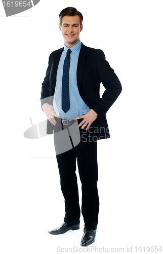 Image of Portrait of a stylish businessman