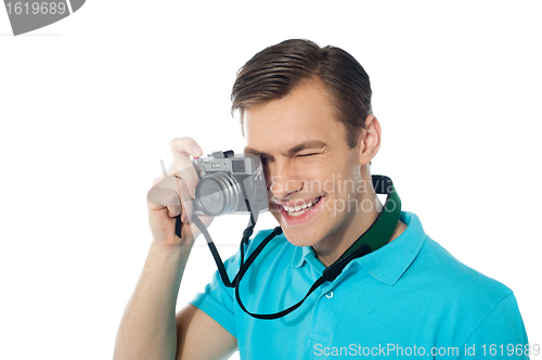 Image of Youth photographer capturing images