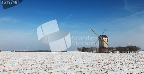 Image of Winter countryside landscape