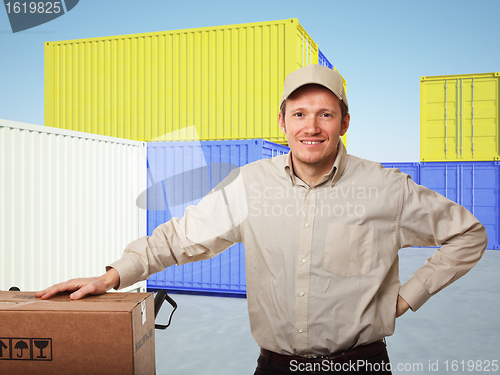 Image of delivery man