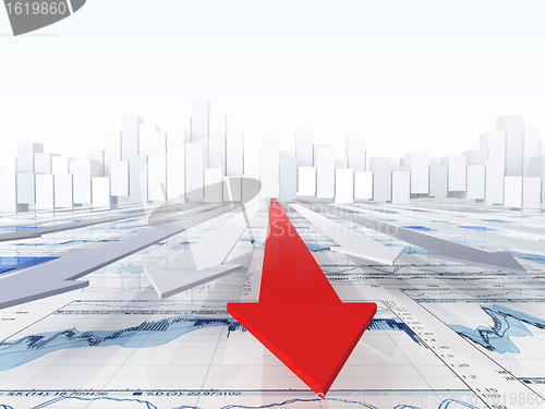 Image of financial background