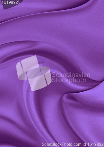 Image of Violet silk material