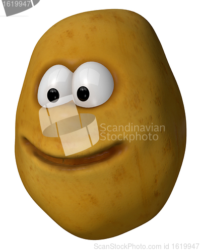 Image of potato face