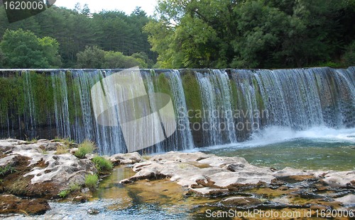 Image of waterfall in Cevennes