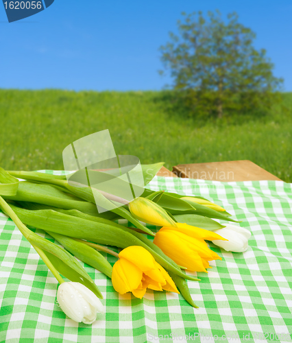 Image of Tulips on Table