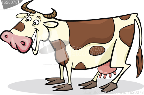 Image of Cartoon cow