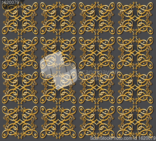 Image of decorative oriental wallpaper background