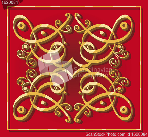 Image of decorative oriental element