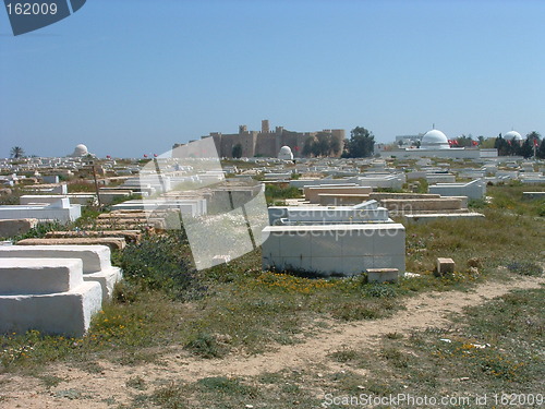 Image of Cemetary and Ribat of Harthema in Monastir, Tunisia