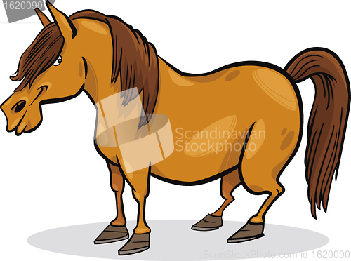 Image of cartoon pony horse