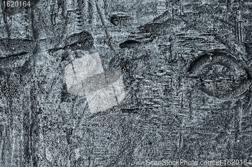 Image of Scratched grunge metal 