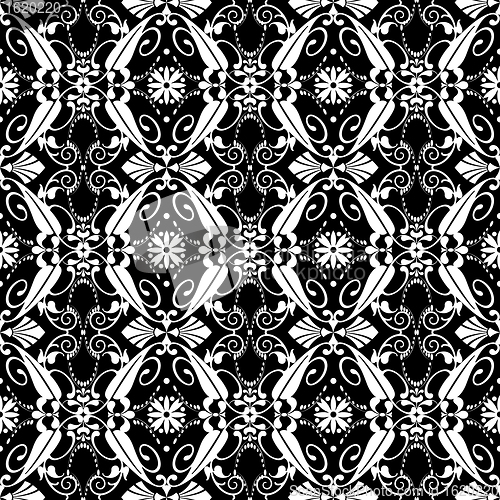 Image of Seamless floral pattern