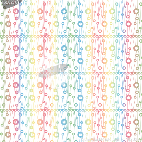 Image of Seamless Circles Pattern