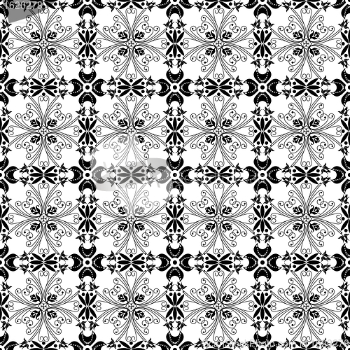Image of Seamless Floral Pattern