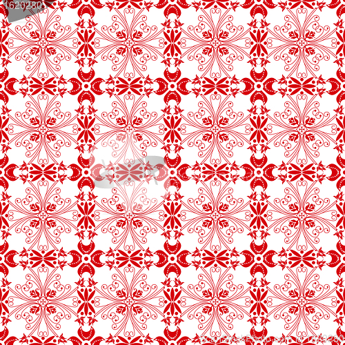 Image of Seamless Floral Pattern