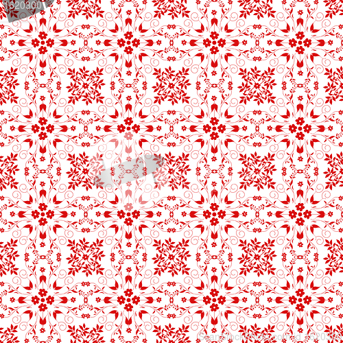 Image of Seamless Floral Pattern