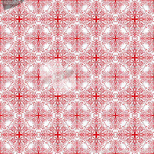 Image of Seamless Leaves Pattern