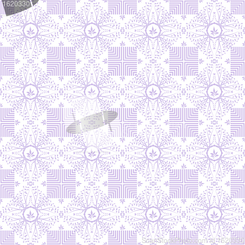 Image of Seamless Leaves Pattern