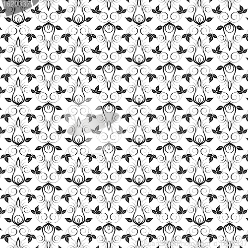 Image of Seamless Floral Pattern