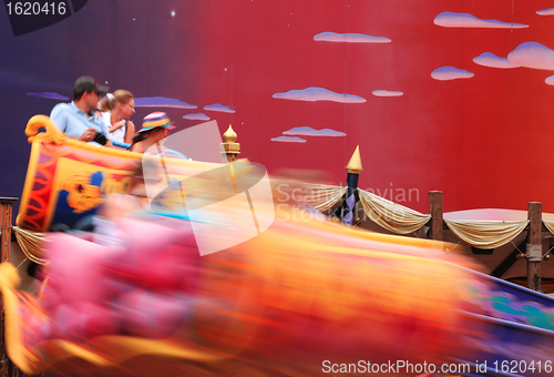 Image of Flying carpets over Agrabah in Disneyland Paris