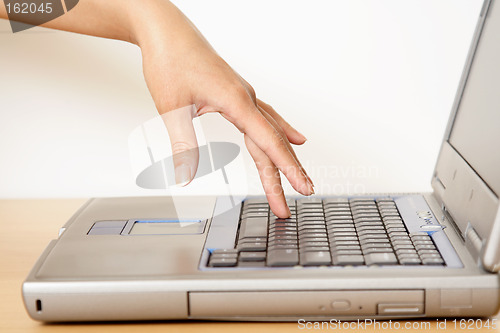 Image of Working businesswoman