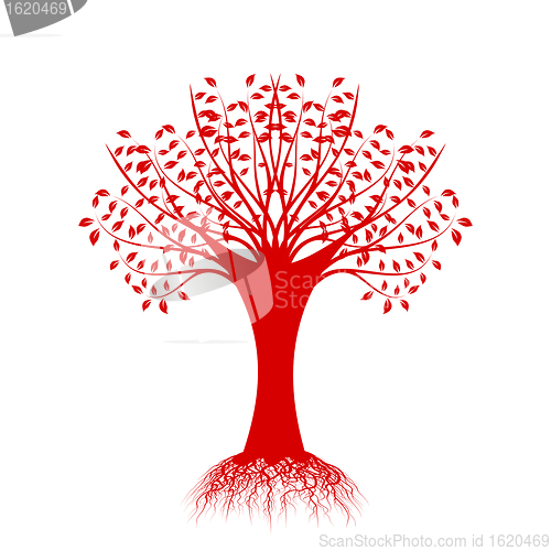 Image of Art Tree Silhouette