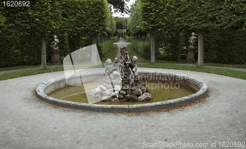 Image of formal garden