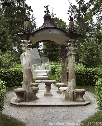 Image of formal garden