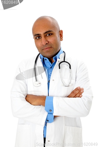 Image of Doctor afroamerican or indian