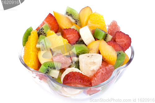 Image of Fresh Fruit Salad in the bowl 