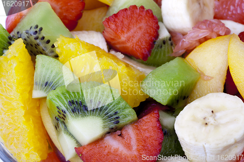 Image of Fresh Fruit Salad background