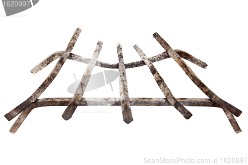 Image of fireplace iron grate