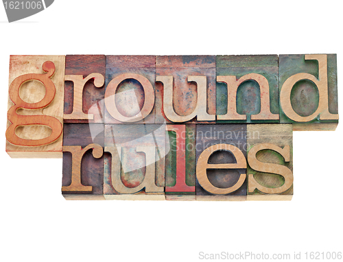 Image of ground rules