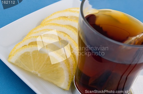 Image of tea and lemon