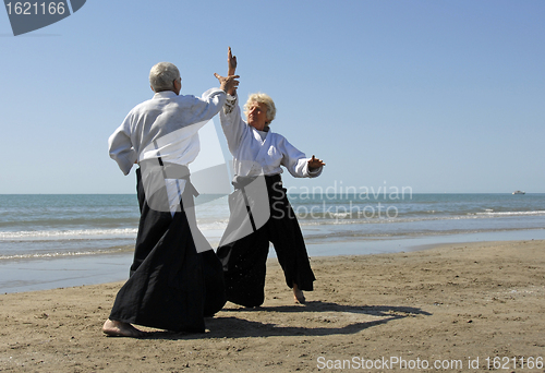 Image of seniors in aikido