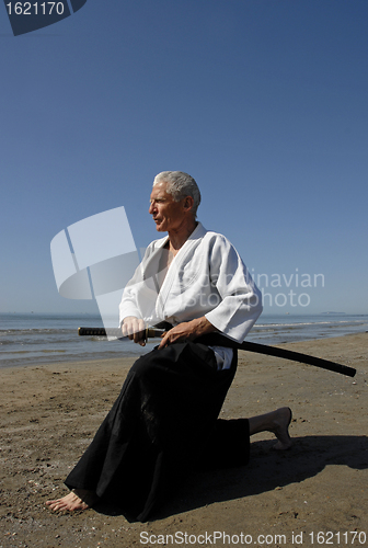 Image of training of Aikido