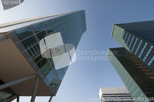 Image of Three office buildings