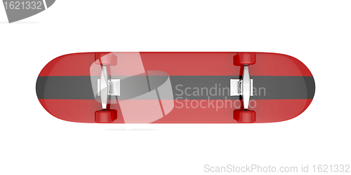 Image of Skateboard isolated on white