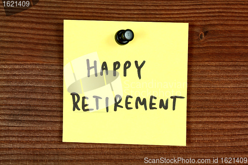 Image of Happy retirement