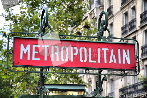 Image of Paris metro