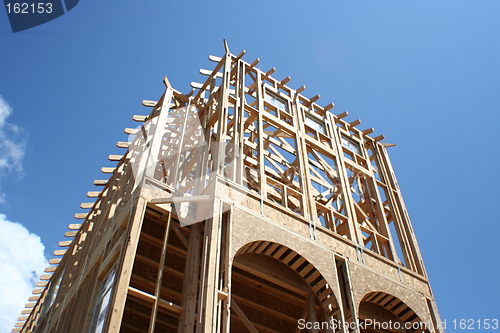 Image of New Construction Framed House