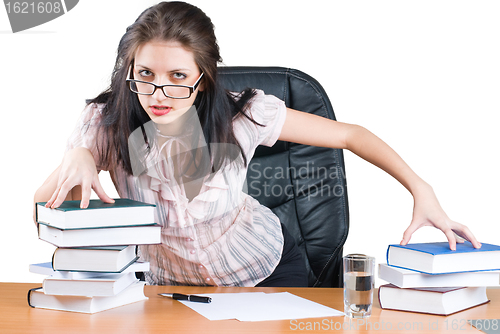 Image of Young businesswoman